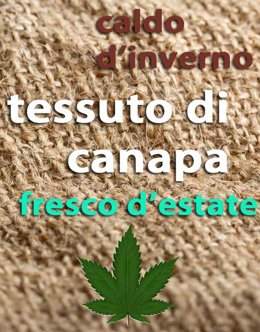 tessuto di canapa