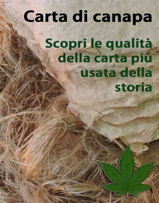 uso cartario della cannabis - carta di canapa
